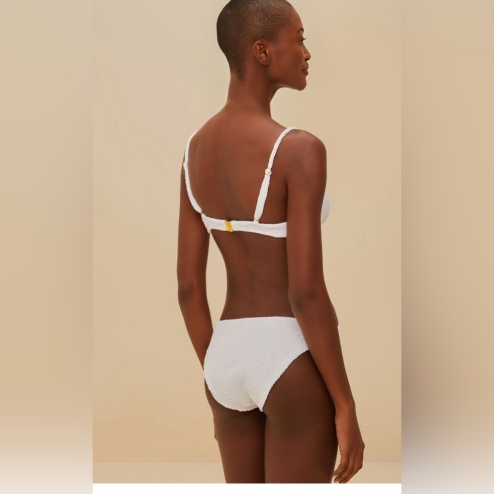 Farm Rio - White Sunny Moon
Triangle Bikini Top and bottom / swim - Picture 6 of 7